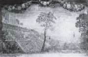 View of the Gardens of the Villa d-Este unknow artist